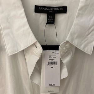 Banana Republic button down cover up NWT size XS